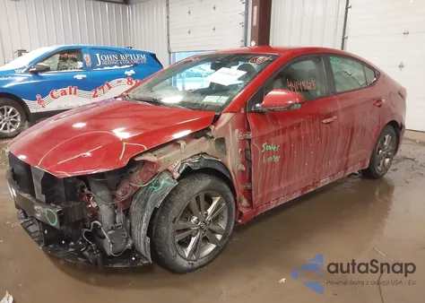 2017 Hyundai Elantra Se z USA, uszkodzony, nr VIN KMHD84LF8HU102776